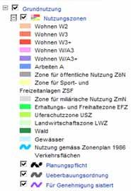 Raumplanung (Kontakt: Planungsamt der Stadt Thun) Parzelle Thun 4919 S1 Raumplanung Einträge im Zonenplan vom Juni 2002 - Wohnen W3, seit Juni 2002 - Überbauungsordnung ZPP I Zenger-Gut, seit 27.10.