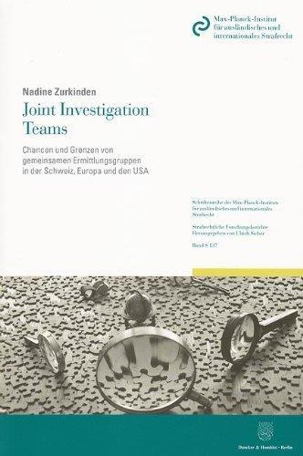 ISBN: 978-3-7255-6811-6 Seiten: 364 Nadine ZURKINDEN: Joint Investigation Teams.