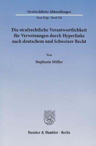 2011 Barbara LOPPACHER: Erziehung und Strafrecht. Unter besonderer Berücksichtigung der Verletzung der Fürsorge- und Erziehungspflicht (Art.