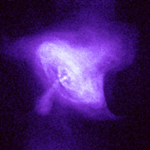 Der Krebs-Nebel 15 Überrest der Supernova A.D. 1054 im Sternbild Stier Entfernung 6000 Lichtjahre Neutronenstern dreht sich 30 Mal pro Sekunde ( Pulsar