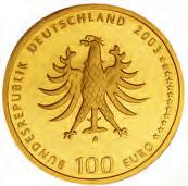 GOLDAUSGABEN Die 20 Euro Goldmünzen 2010 2015 Die Eiche