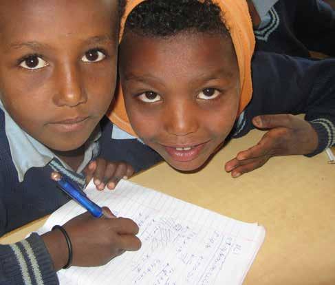 Vorwort Inhalt Lieber Leserin, lieber Leser, Kinder aus dem Armenviertel Mekanissa in der Don Bosco Schule in Addis Abeba/ Äthiopien.
