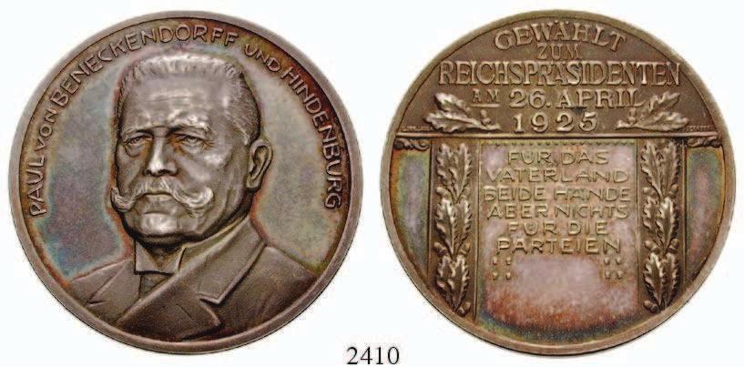 Kienast 312. st 180,- 2415 Silbermedaille 1928. (v. Georg Mueller) auf seinen 150. Geburtstag.