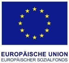ESF-Förderung über das Bayerische Staatministerium für Arbeit und Soziales Die Start-Laufzeit ab Nov.