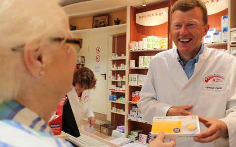 Vitamin D ist spannend, sagt der Betreiber der Rats-Apotheke in der Lichtenfelser Innenstadt, Apotheker Hartmut Pensel, Fachapotheker für Allgemeinpharmazie, Schwerpunkt Diabetes, Homöopathie und
