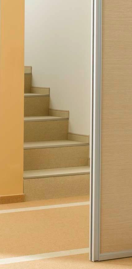 ZUBEHÖR Treppengestaltung Stufenmatten oder Treppenprofile Die Treppe ist nicht nur