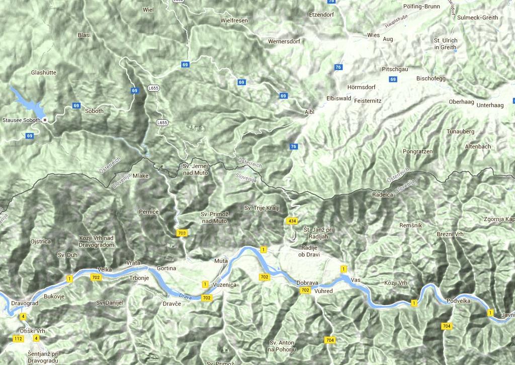 Abb. 2015-3/70-08 Karte Dravograd, Soboth, Aibl, Eibiswald, Sv.