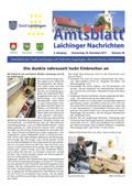 Amtsblatt Laichinger Nachrichten Auflage: 5.