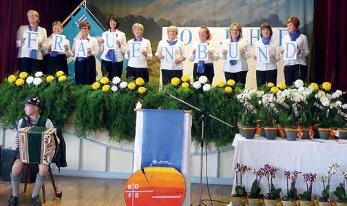 50 Jahre Frauenbund St. Barbara Peißenberg Am 24.10., genau am Tag, an dem 1965 die Gründungsversammlung stattfand, feierte der Frauenbund St.