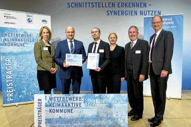 2 Donnerstag, 1. Dezember 2016 Bundeswettbewerb Klimaaktive Kommune 2016 Energiesparbox-Reihe gewinnt Stadt erhält Preisgeld von 25.