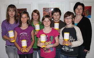 Bürgermeister-Information Seite 6 HAUPTSCHULE PABNEUKIRCHEN 2.200 Euro konnten die Schüler der Hauptschule Pabneukirchen an die Krebshilfe Oberösterreich überweisen.