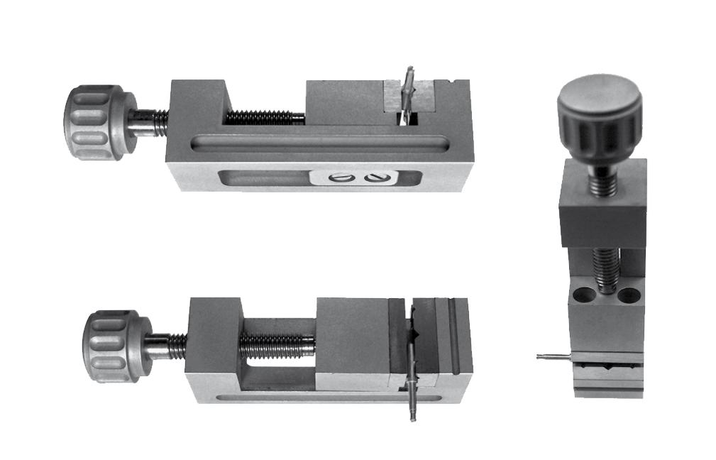 Lupe und Mini-Präzisions-Schraubstock zum Messen L x H x T : 15 x 15 x 80 mm Die