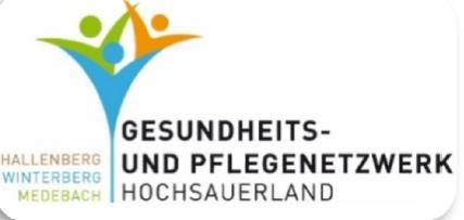 Projektbeispiel Trikommunales Gesundheits- und Pflegenetzwerk Hochsauerland Ziel: