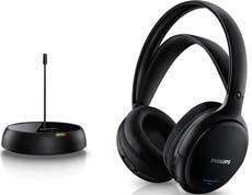 Kopfhörer Funk-Kopfhörer - SHC 5200 Kabelloser HiFi-Kopfhörer, 32 mm Treiber/geschlossen, kabellose UKW-Übertragung, selbstregulierender Bügel, Empfindlichkeit: 100 db, effektive Reichweite: 100 m,