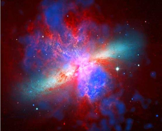 Infrarotlicht Bildnummer: ga005-03 Edge-On Galaxie