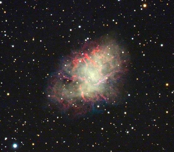 Bildnummer: ne018-02 Crabnebel Krebsnebel M1 im Sternbild Stier.