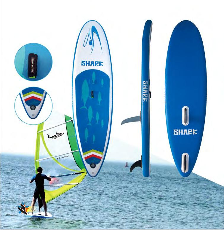 Windsurfing Boards HDas Windsurfist das Allroundboard schlechthin. Neben normalem Paddeln kann es uneingeschränkt als Windsurfboard verwendet werden.