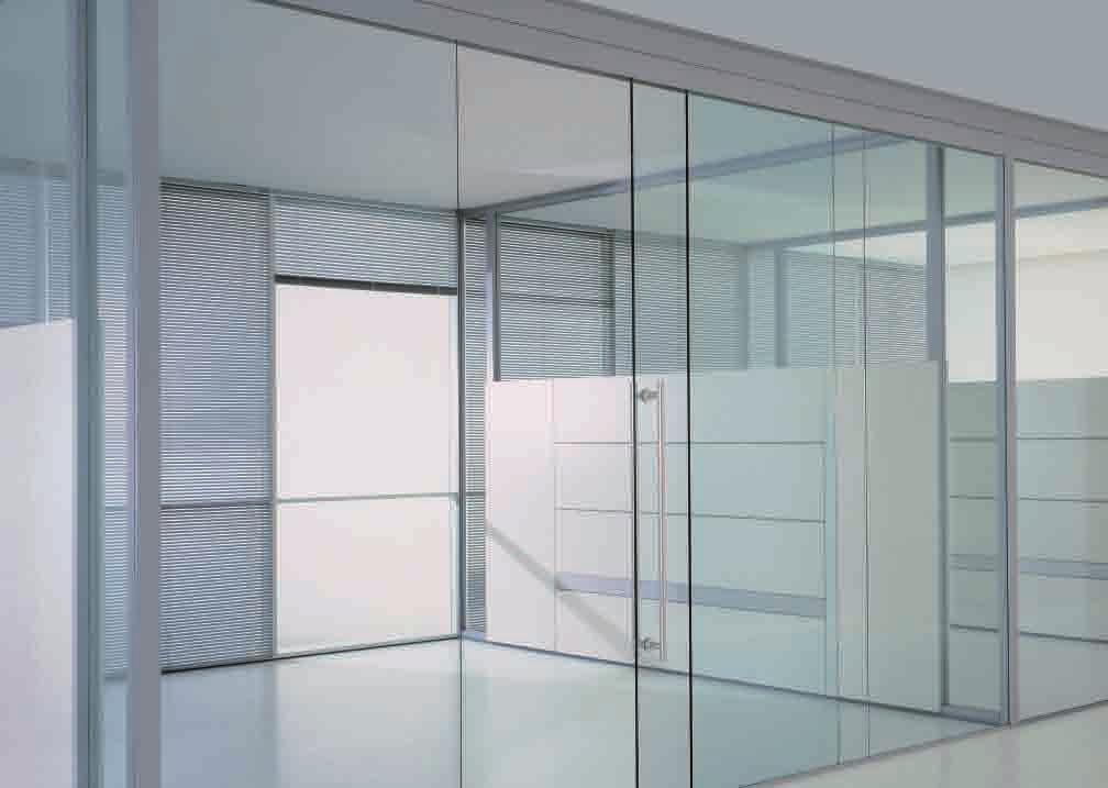 The sliding glass door system for special design requirements in the
