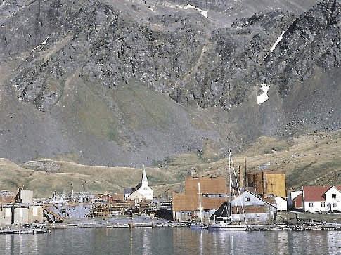 Die historische Walfangstation Grytviken im Jahr 2003 Es ist übrigens nicht so, dass die Auswirkungen dieses Raubbaus zur damaligen Zeit nicht absehbar gewesen wären.