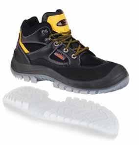 Obermaterial atmungsaktives Oberleder antistatischer Schuh Energieaufnahme im Fersenbereich gegen Öle und Kraftstoffe beständige Laufsohle leichte, nicht magnetische und selbstrückstellende