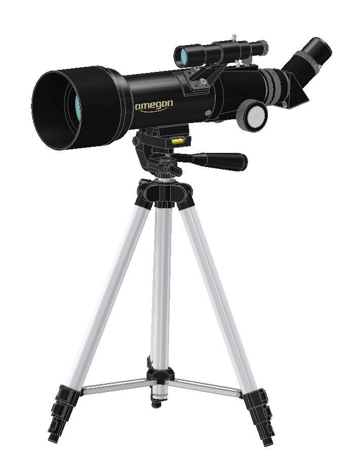 Das Sucherfernrohr wird verwendet, um das Teleskop auf ein Ziel auszurichten (wie bei einem Gewehr) Abb. 11 und Abb. 12.
