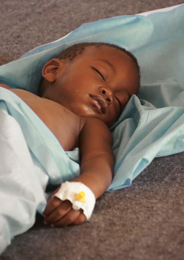 Bericht des Präsidenten Bild: Klaus Thieme «Malaria kann und soll für künftige Generationen afrikanischer Kinder keine Bedrohung mehr sein.» Dr. med.