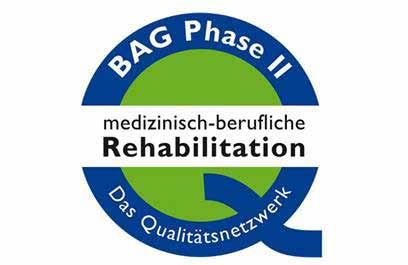 Rehabilitationseinrichtungen (Phase II) und zertifiziert nach Q Reha plus, einem