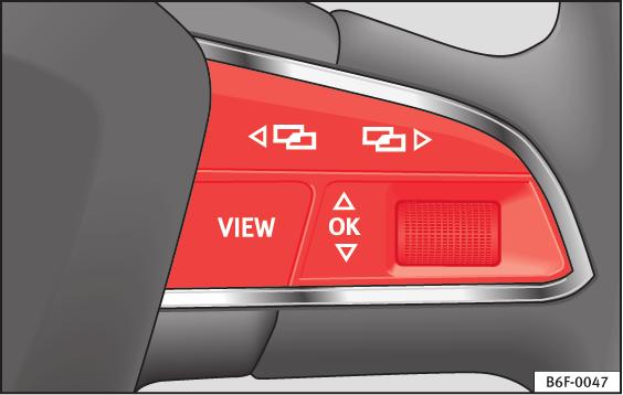 4 Motorkühlmitteltemperatur-Anzeige am SEAT Digital Cockpit. A B C Kaltbereich. Der Motor hat seine Betriebstemperatur noch nicht erreicht.