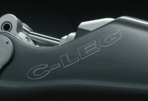 3 Das neue C-Leg Unser neues C-Leg verbindet zusätzliche Funktionen und zeitgemäßes Design mit bewährt sicherer