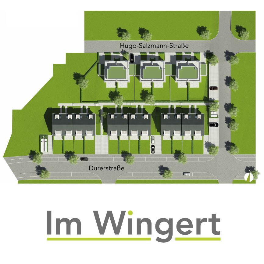 Im Wingert - Zu Hause in Bad Kreuznach Neubau Reihen- und Doppelhäuser in 55543 Bad Kreuznach,