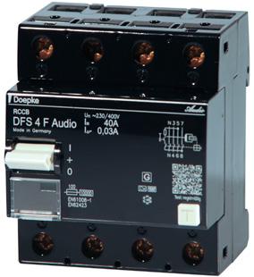 Dieser Fehlerstromschutzschalter ist speziell für den Schutz von Stromkreisen mit hochwertigen audiophilen Komponenten wie zum Beispiel High- End-Plattenspieler, CD-Spieler, Netzwerk-Streamer,