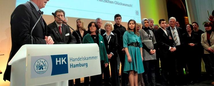 Wettbewerbes der Hamburger Wirtschaft über innovative Zusammenarbeit