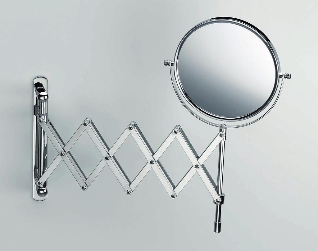 100 Wandkosmetikspiegel / Cosmetic mirror SPT 18 5-fache + 1-fache Vergrößerung / 5x + 1x