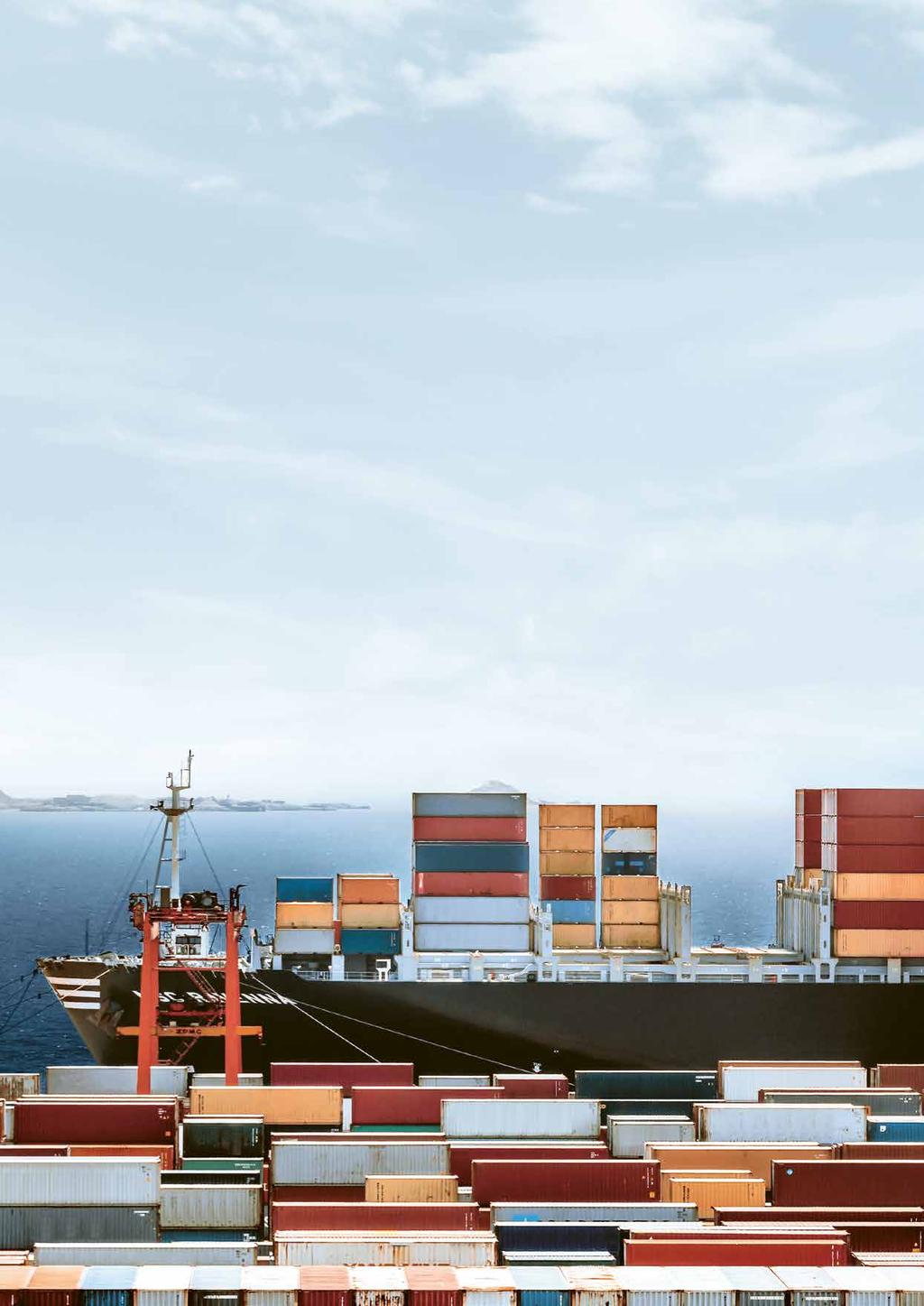 70 71 90 Prozent des Welthandels werden auf dem Seeweg abgewickelt.
