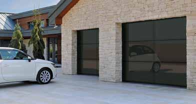 ALR Für die exklusive Fassadengestaltung Mit dem Aluminium-Sectionaltor integrieren Sie Ihr Garagentor praktisch unsichtbar in die Gesamtgestaltung des Hauses.