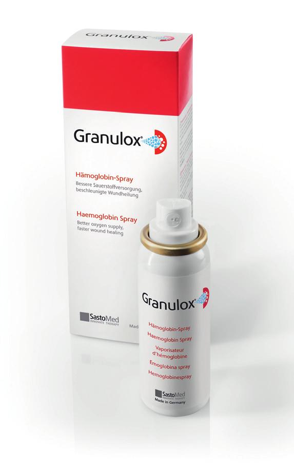 Granulox Neu: Direktversand an Patienten möglich. Wir übernehmen die Abrechnung mit den Krankenkassen. Wound oxygenizer Stagnierende oder langsame Wundheilung?