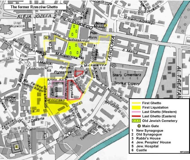 Einige Angaben über das Ghetto von Rzeszow/ Reichshof in Polen: Der Name dieser Stadt kommt vom jiddischen Wort «Reishe», das kleines Jerusalem bedeutet.