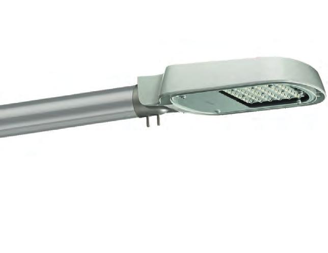 ClearWay LED-Aussenleuchte ClearWay LED-Aussenleuchte 3 Kompakte, flache LED-Strassenleuchte aus Aluminiumdruckguss und gehärtetem Flachglas Optimale Alternative für Leuchten mit