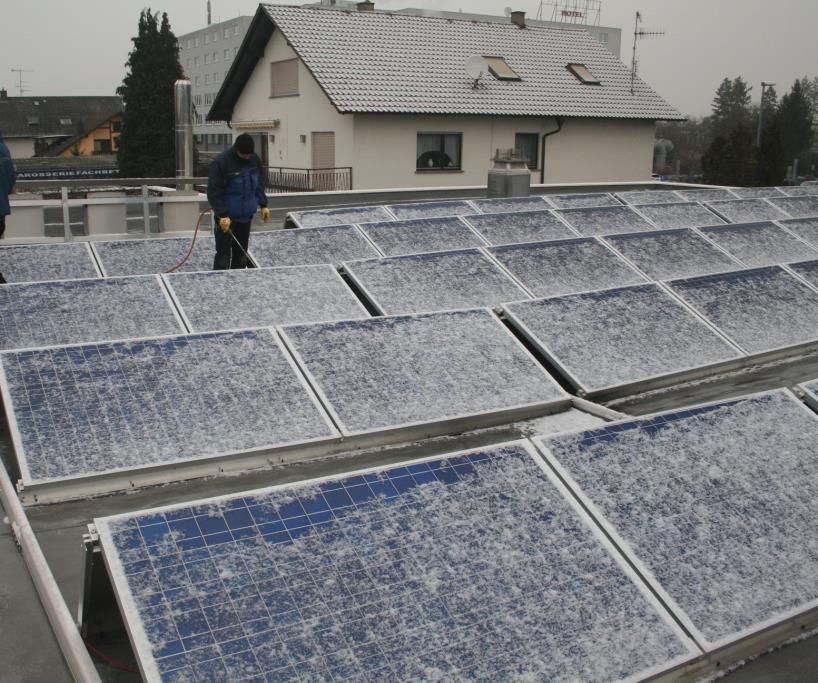 Solaranlagen bei Dachabdichtungen Aufdachsystem mit