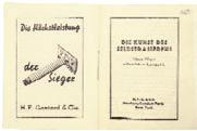 141 409 tard & Cie [1934]. 7,1 x 5,3 cm. 32 S., Dünndruck. Original-Broschur mit schwarzer Typographie. 250,00 Enthält Seite 4-30 Kampf und Ziel des revolutionären Sozialismus.