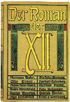 (Hrsg. von Hermann Bahr). Berlin, Mecklenburg (1909). 8. 430 S., 4 Blatt mit Silhouetten der 12 Autoren von H.