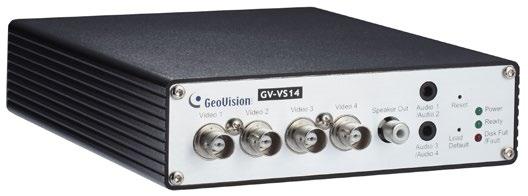 Datenblatt GV-VS14 Videoserver für die Einbindung analoger Kameras in ein Netzwerk H.