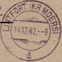 Lintforter Zweikreisstempel ab 1934
