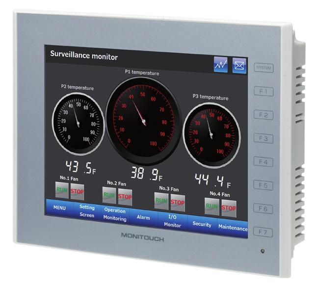 V9 - STANDARD Monitouch - Touch Panel Das V9 Standard ist ein Touch Panel 8,, 0,,, oder und dient als Mensch-Maschine-Interface zur Steuerung und Bedienung von Anlagen und Prozessen.