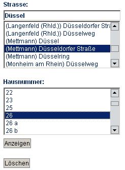 Erste Schritte im Geoportal Jede Anwendung wird durch einen eigenen Reiter dargestellt. Zwischen den Reitern kann gewechselt werden. Möglicherweise ändert sich dadurch die Größe des Kartenfensters.