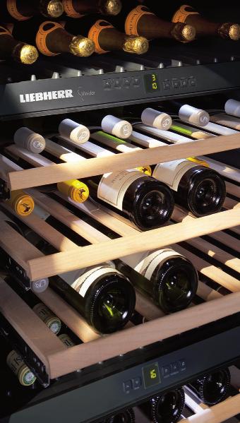 Weinkühlung Perfektes Klima für edle Weine Für die Lagerung edler Weine bedarf es nebst einer konstanten Temperatur zwischen 8 und 12 C einer guten Luftqualität ohne Fremdgerüche, die richtige