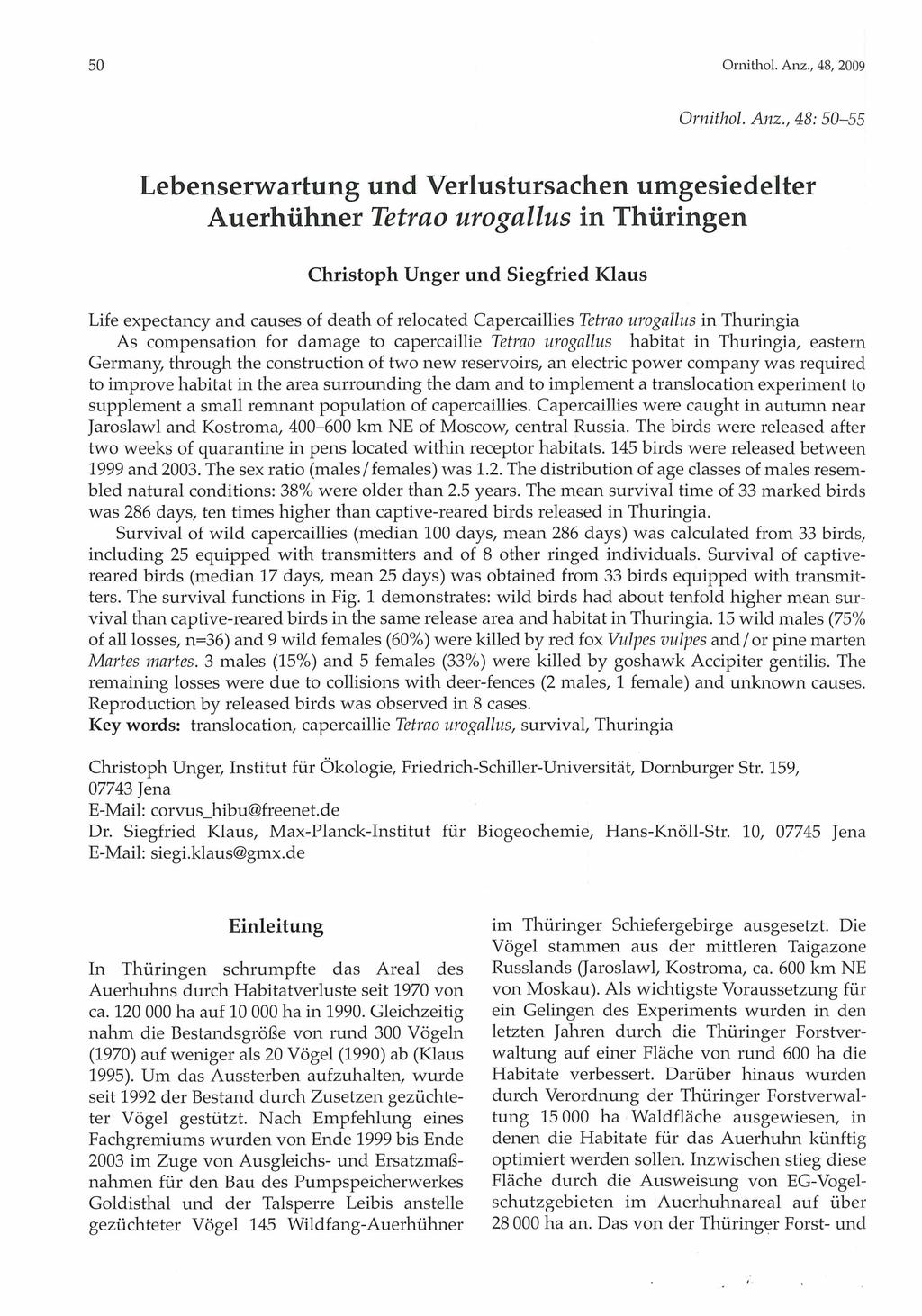 Ornithologische Gesellschaft Bayern, download unter www.biologiezentrum.at 50 Ornithol. Anz.