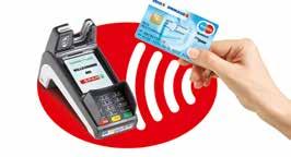 **NFC - kurz für near field communication - kommuniziert berührungslos mit dem Kartenlesegerät.