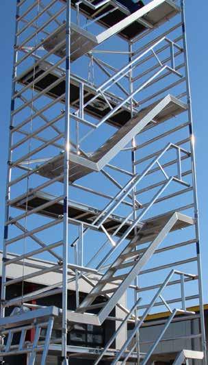 ASC Treppentürme Die ASC Treppentürme verfügen über ein neuartiges Konzept, welches auf der Grundlage der aktuellen Anforderungen des Marktes entwickelt wurde.