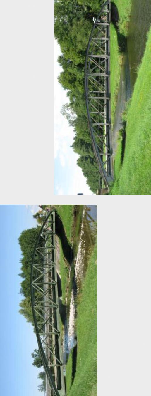 Referenzen Bauwerksuntersuchung bestehende Brücken 2 Stahlfachwerkbrücken, March, Hugstetten und Buchheim